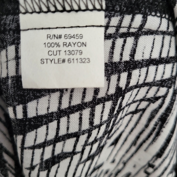 Palm Print Lace Up Plus Size Swim Suit Beach Cover Up Tunic New XXL - Picture 9 of 9